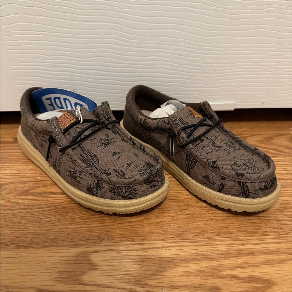Boys HeyDude Cactus Print